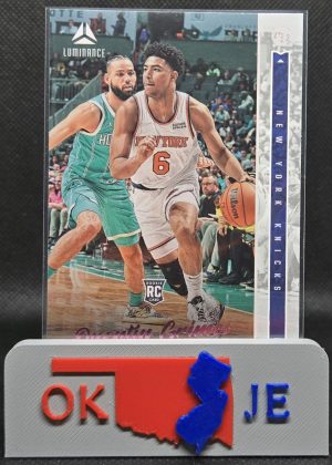 Quentin Grimes 2021-22 Chronicles Luminance Pink Rookie No 256