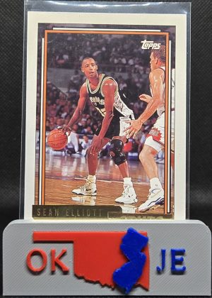 Sean Elliott 1992 Topps Gold No 10