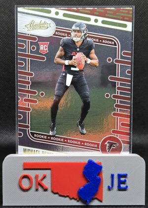 Michael Penix Jr 2024 Absolute Yellow Rookie No 108