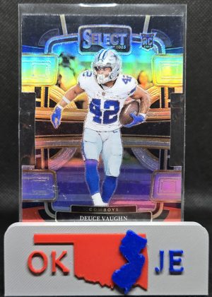 Deuce Vaugn 2023 Select Concourse Black and Red Die Cut Rookie No 28