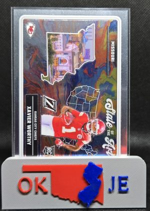Xavier Worthy 2024 Zenith State of the Art Rookie No 21