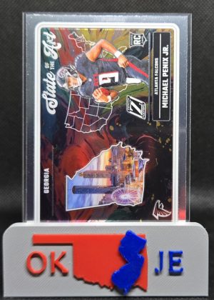 Michael Penix Jr 2024 Zenith State of the Art Rookie No 13