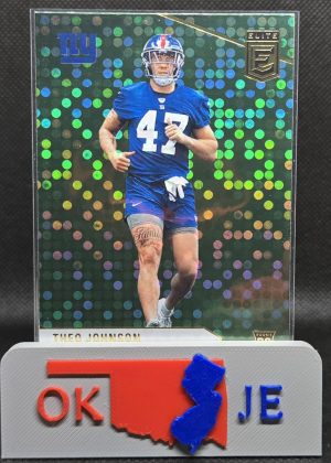 Theo Johnson 2024 Elite Green Disco Rookie No 102