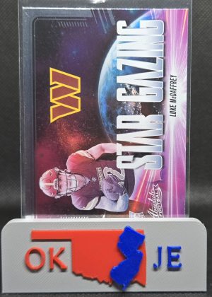 Luke McCaffrey 2024 Absolute Star Gazing Rookie No SG-LMY