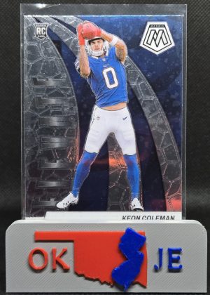 Keon Coleman 2024 Mosaic Elevate Rookie No 5