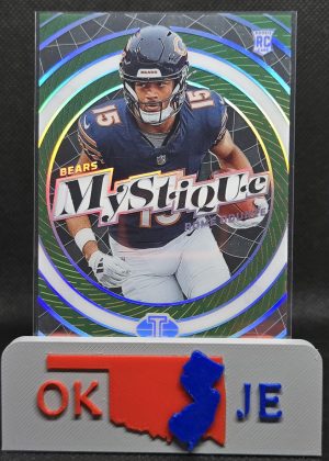 Rome Odunze 2024 Illusions Mystique Emerald Acetate Rookie No 12