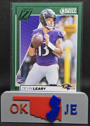 Devin Leary 2024 Zenith Two Minute Drill Rookie No 127