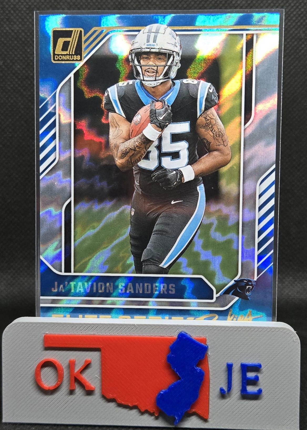 Ja'Tavion Sanders 2024 Donruss Elite Series Rookies No 6