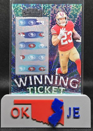 Christian McCaffrey 2023 Contenders Winning Ticket No 2