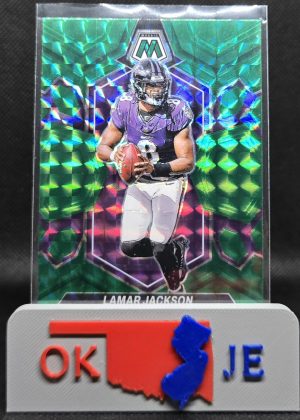 Lamar Jackson 2024 Mosaic Green Mosaic No 15