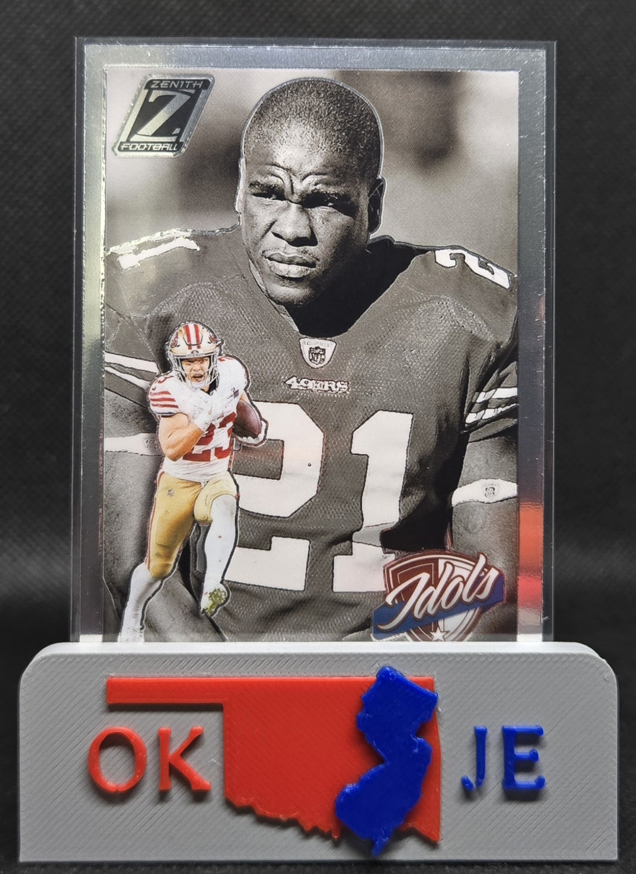 Christian McCaffrey / Frank Gore 2024 Zenith Idols No 1