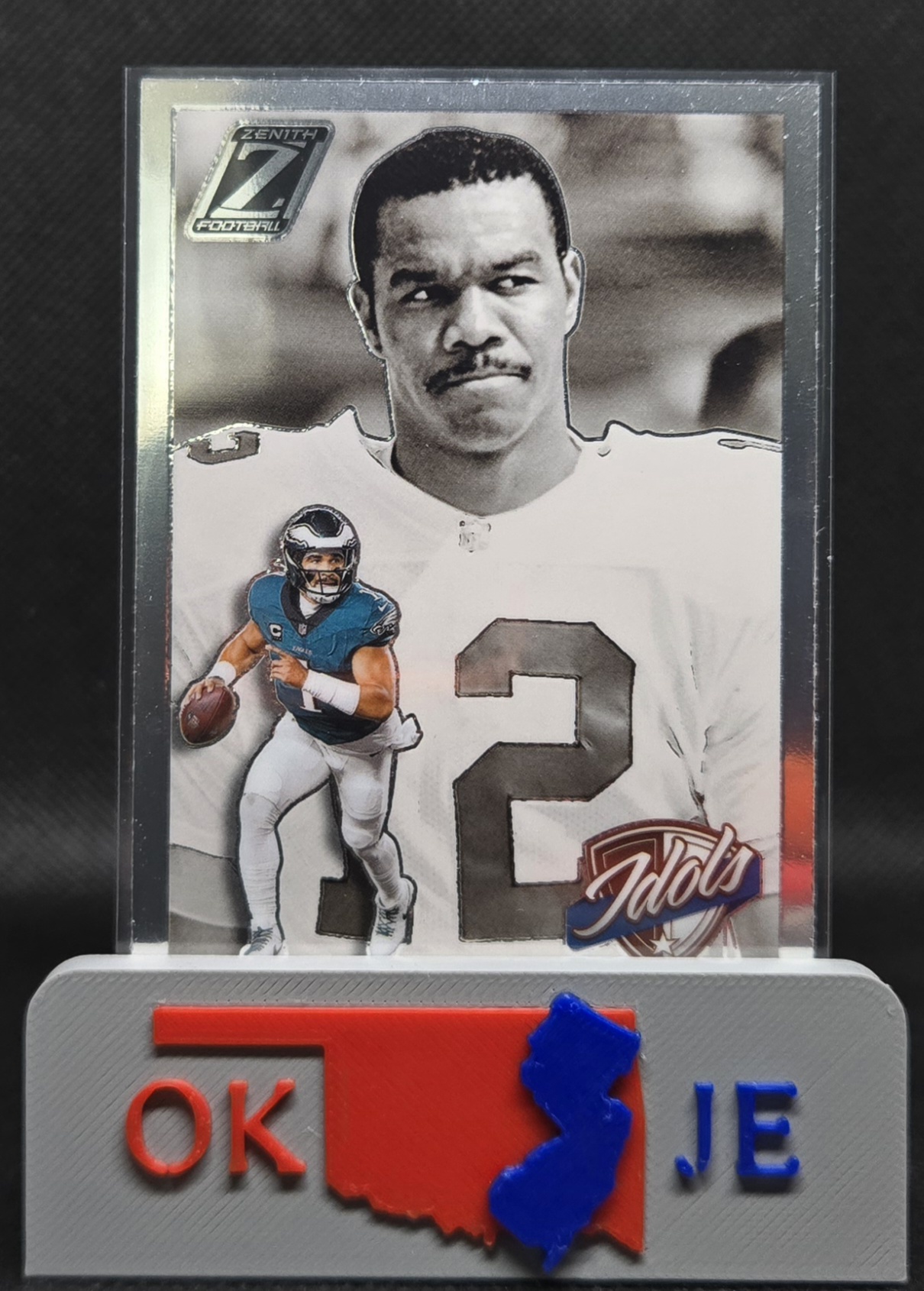 Jalen Hurts / Randall Cunningham 2024 Zenith Idols No 2