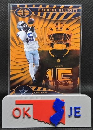 Ezekiel Elliott 2024 Illusions Orange No 20