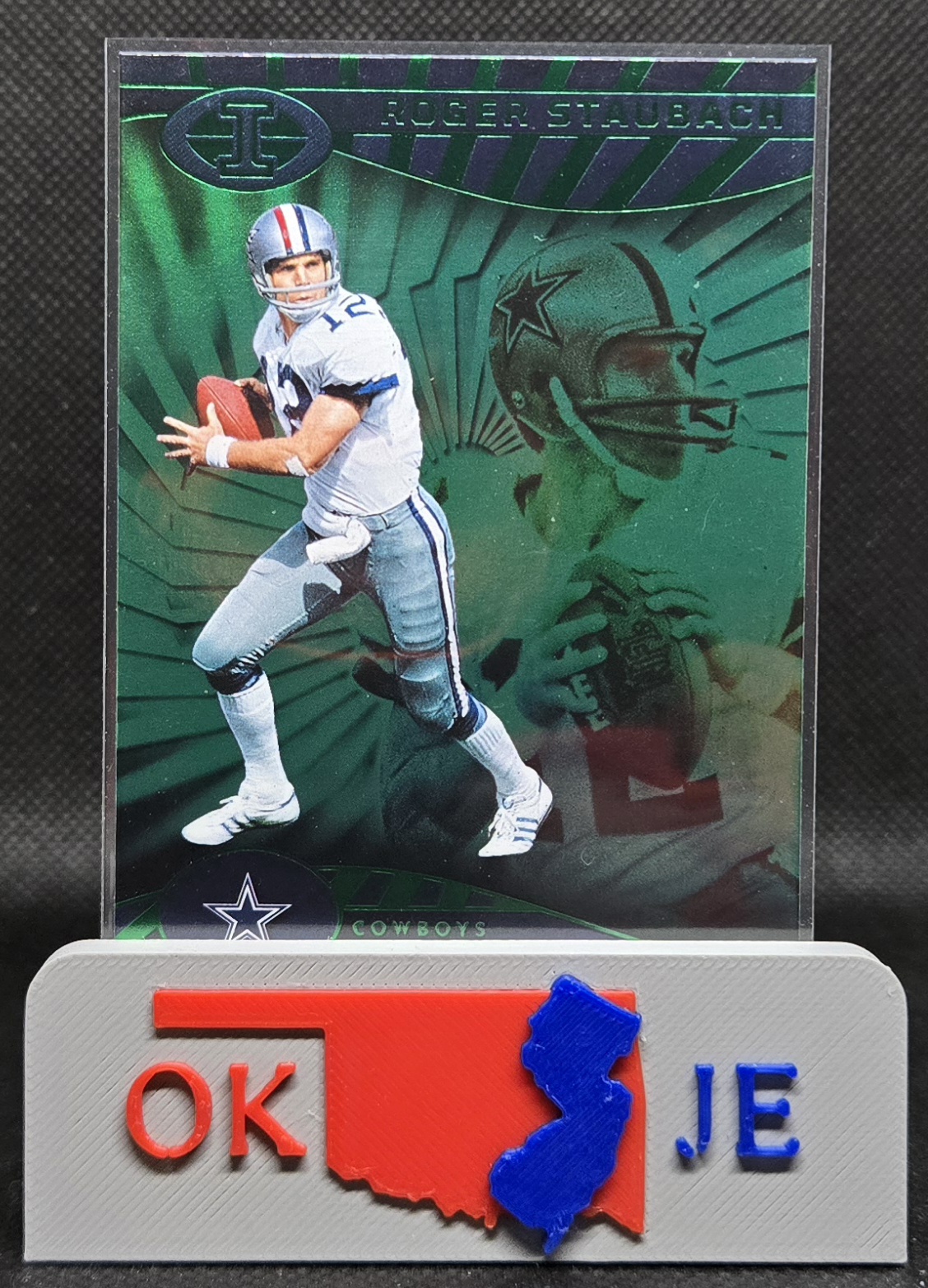 Roger Staubach 2024 Illusions Emerald No 97
