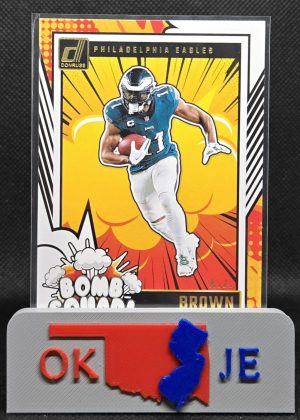 AJ Brown 2024 Donruss Bomb Squad No 4