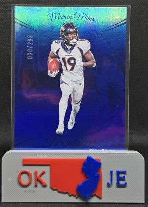 Marvin Mims 2024 Prestige Xtra Points Blue /299 No 89