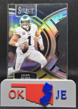 Jalen Hurts 2023 Select Black & Gold Premier Die Cut No 184