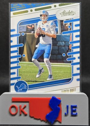 Jared Goff 2024 Absolute Yellow No 35