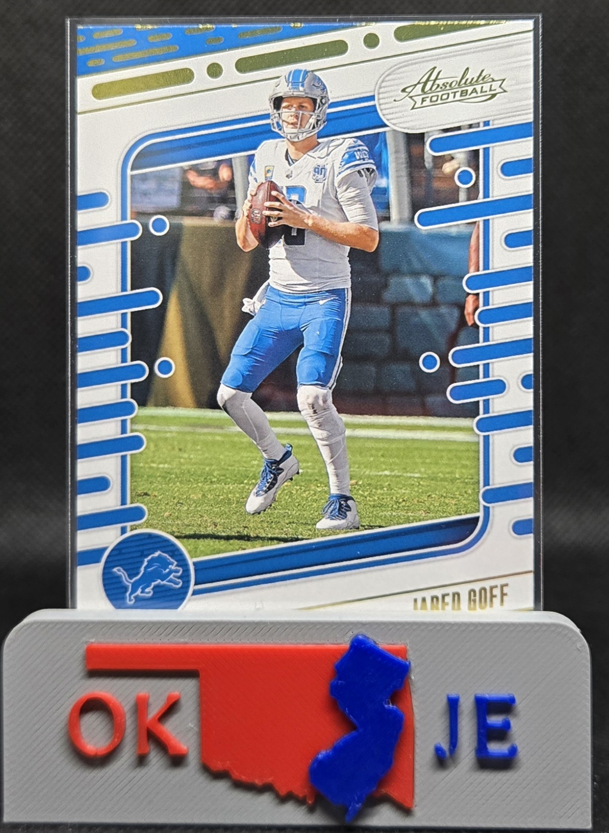 Jared Goff 2024 Absolute Yellow No 35