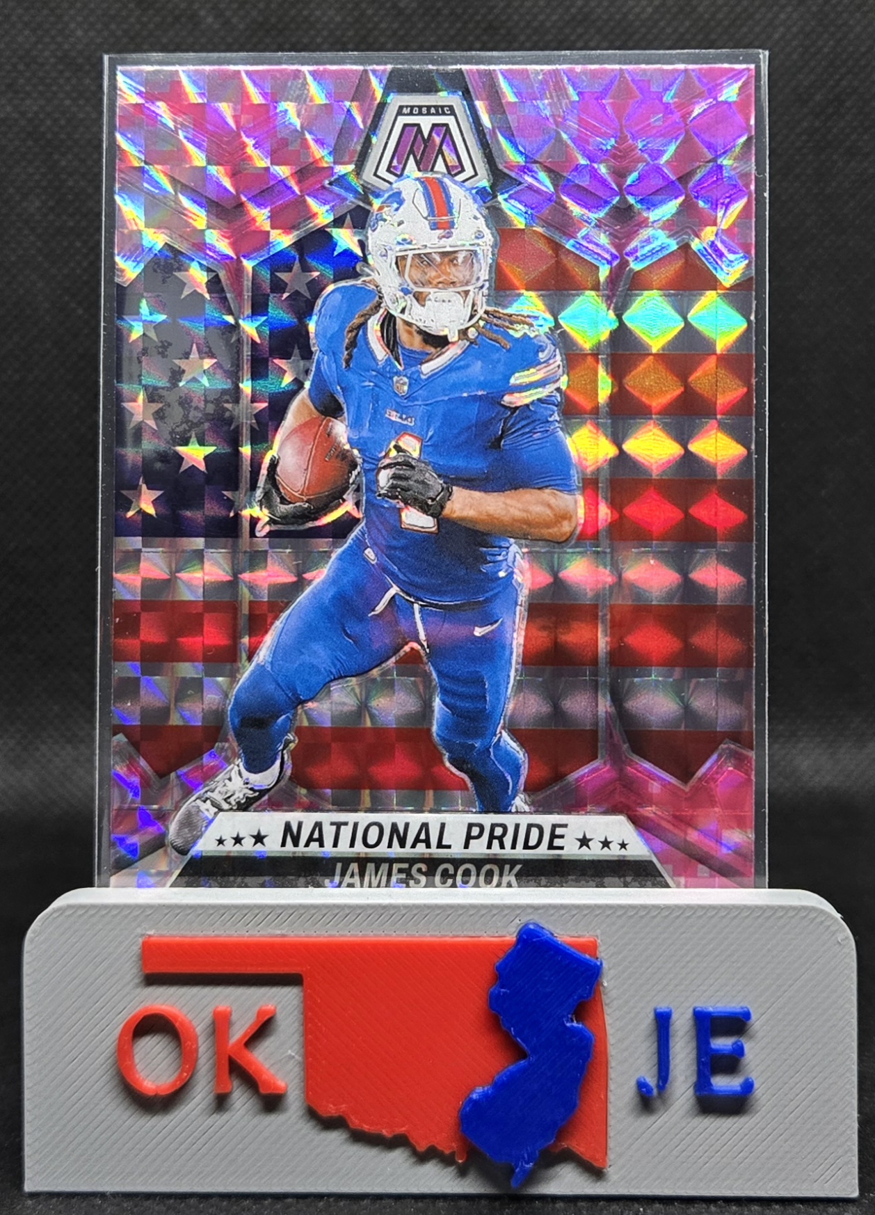 James Cook 2024 Mosaic National Pride Pink Camo No 259