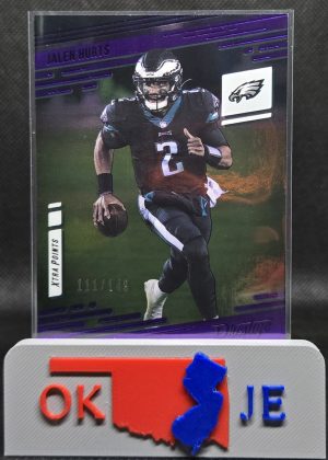Jalen Hurts 2021 Prestige Xtra Points Purple /149 No 109
