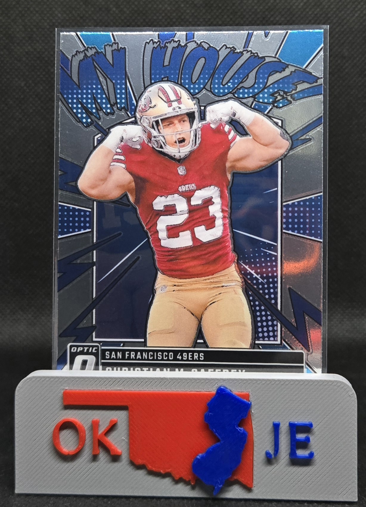 Christian McCaffrey 2024 Optic My House No 2