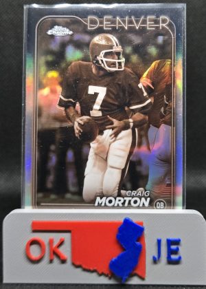 Craig Morton 2024 Chrome Sepia Refractor No 64