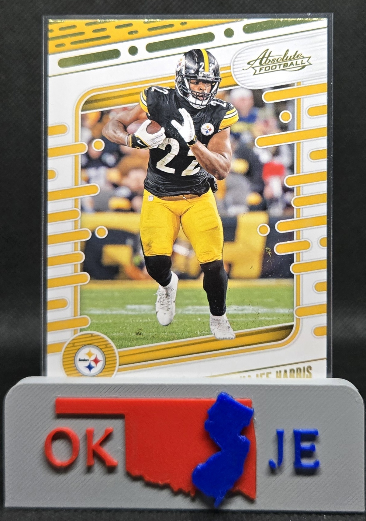 Najee Harris 2024 Absolute Yellow (Color Match) No 89