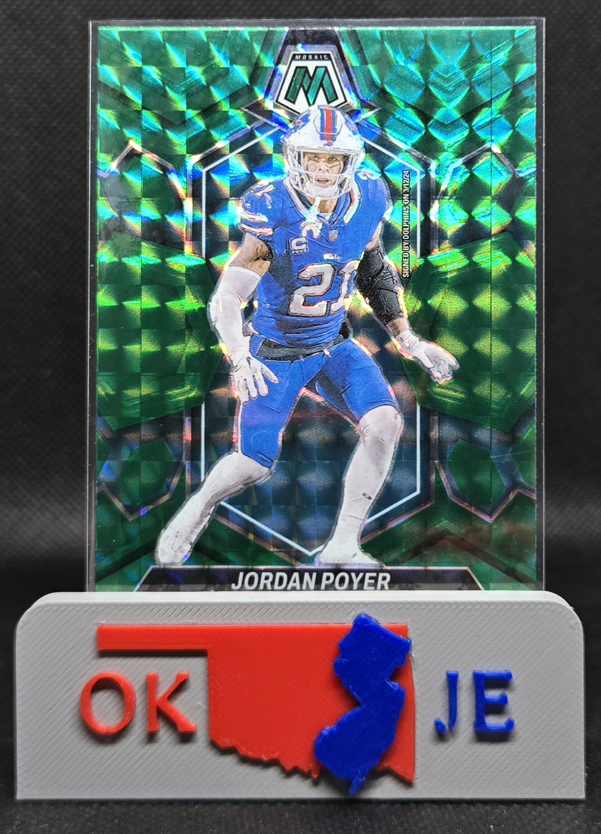 Jordan Poyer 2024 Mosaic Green No 139
