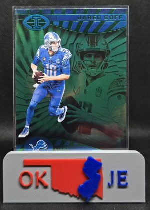Jared Goff 2024 Illusions Emerald No 25