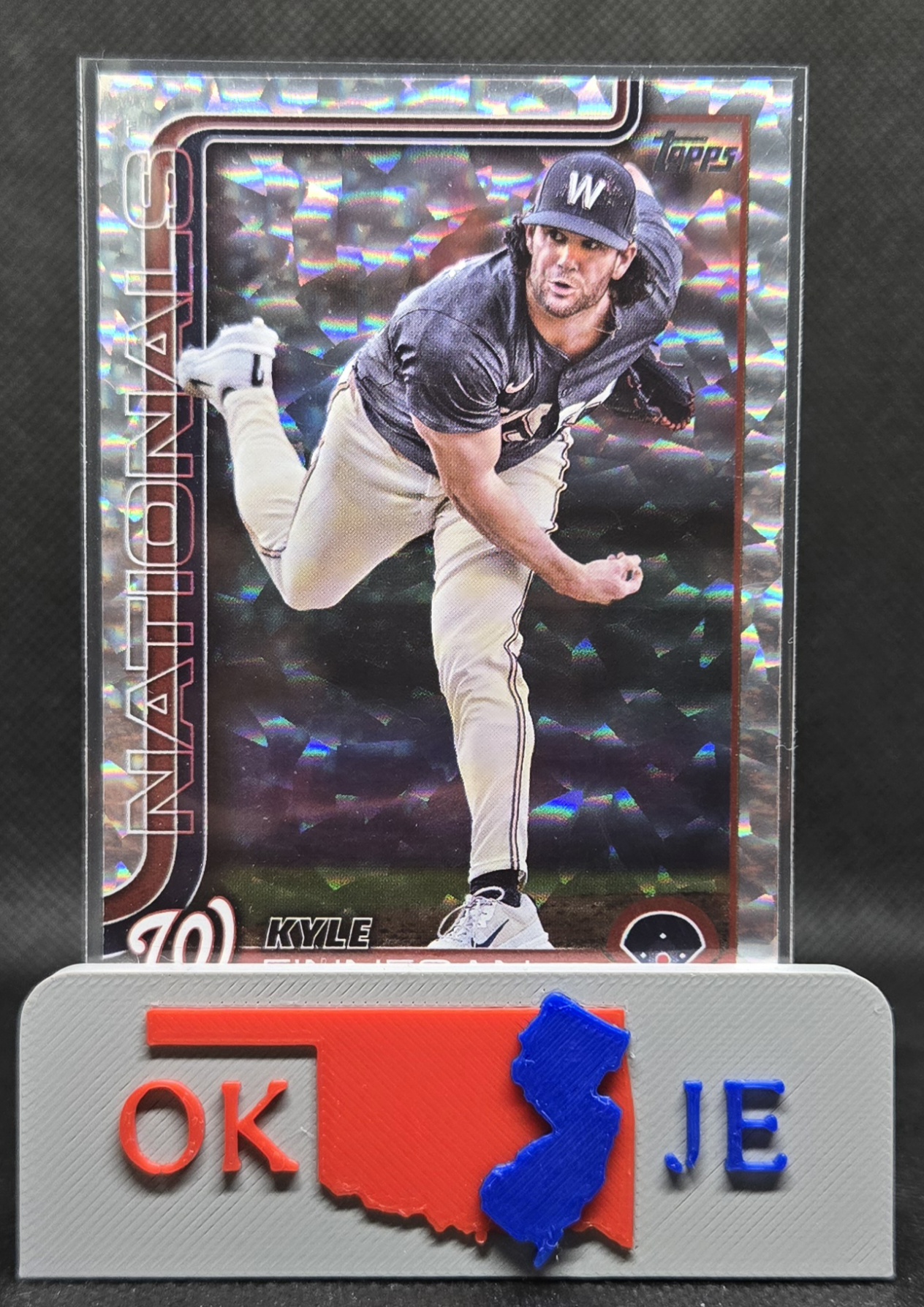 Kyle Finnegan 2024 Series One Silver Crackle No 254