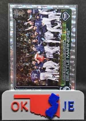 Seattle Mariners Team Card 2025 Series One Silver Crackle No 96