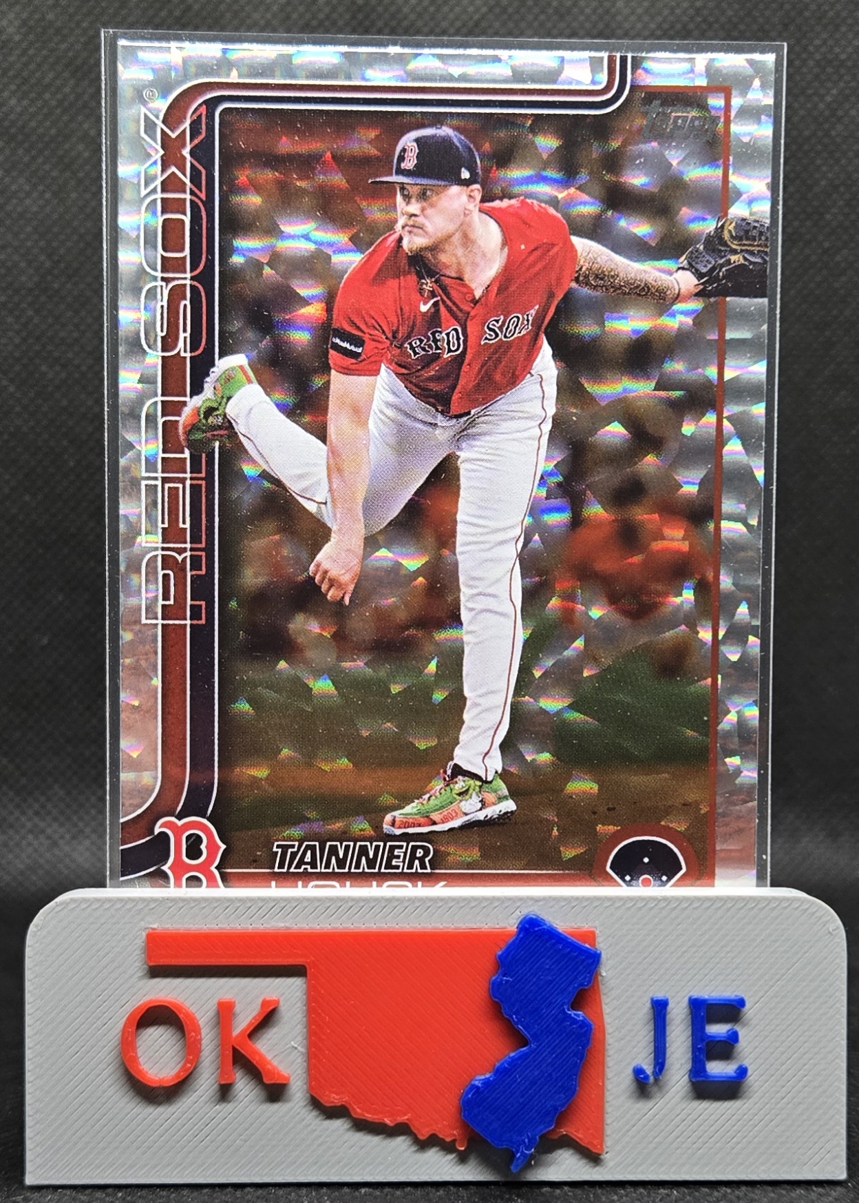 Tanner Houck 2025 Series One Silver Crackle No 46