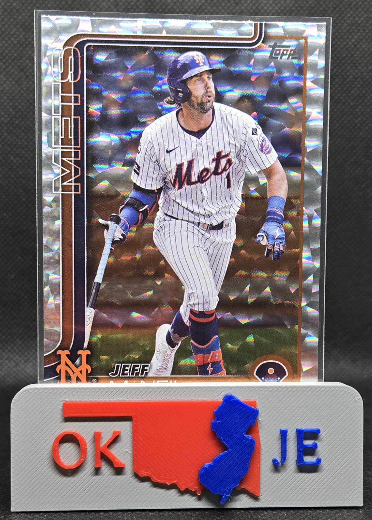 Jeff McNeil 2025 Series One Silver Crackle No 149