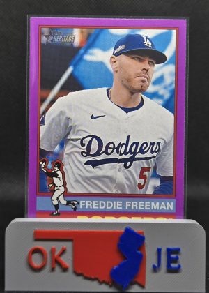Freddie Freeman 2025 Heritage Light Purple No 206