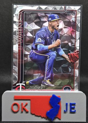 Jorge Alcala 2025 Series One Diamante Foil No 336