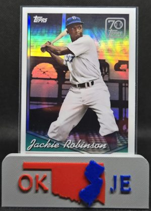 Jackie Robinson 2021 Chrome 70 Years of Baseball No 70YTC-44