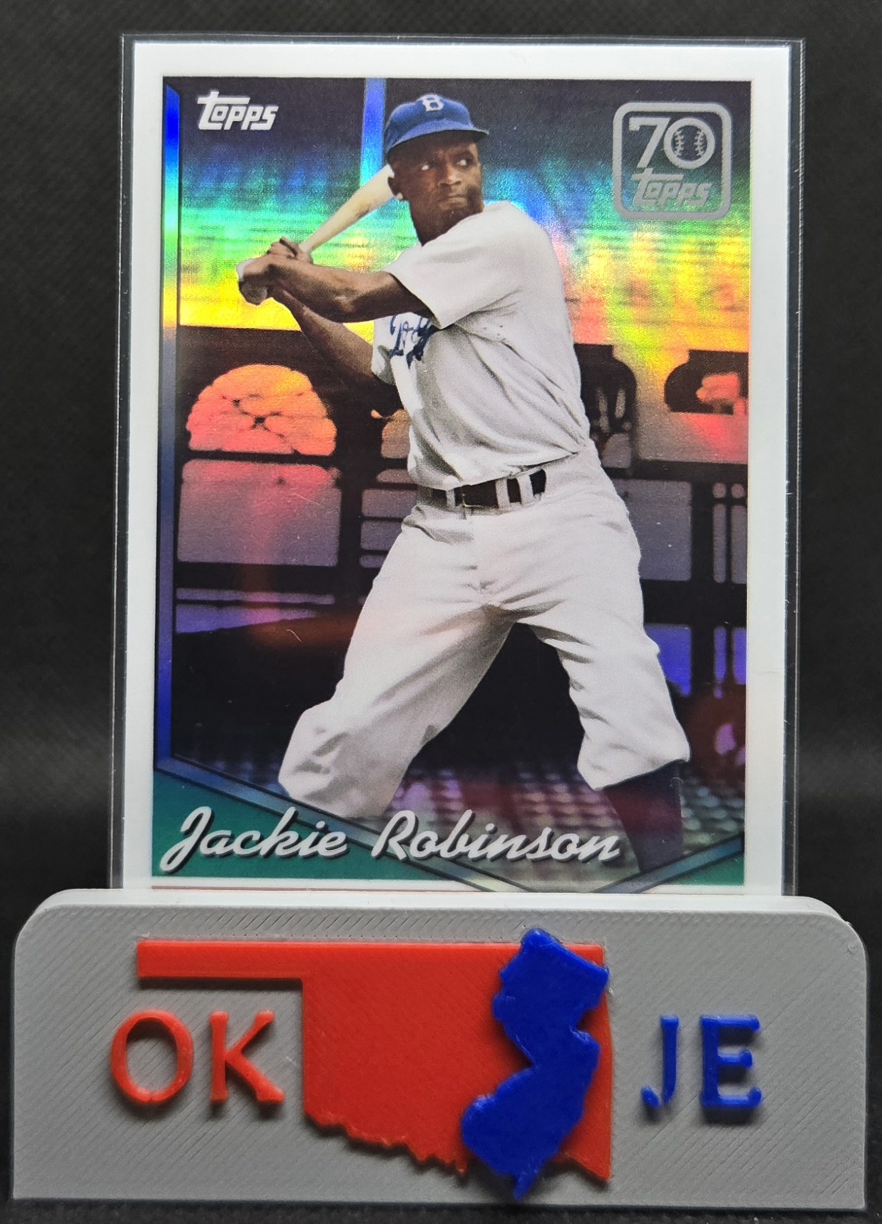Jackie Robinson 2021 Chrome 70 Years of Baseball No 70YTC-44
