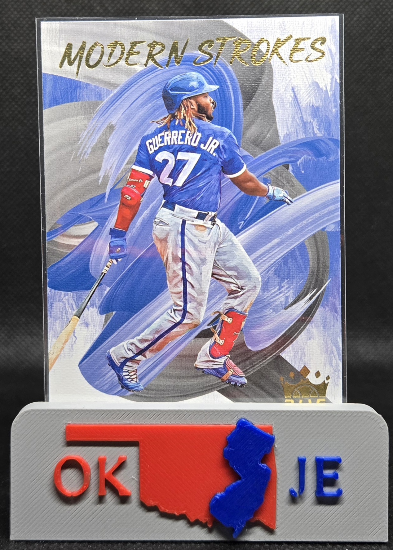 Vladimir Guerrero Jr 2022 Diamond Kings Modern Strokes No MS-8