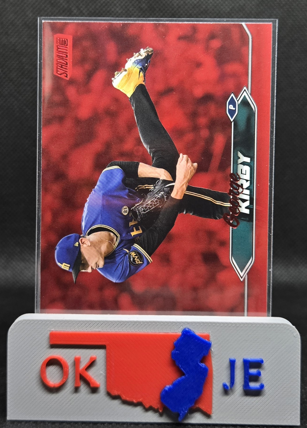 George Kirby 2024 Stadium Club Red No 254