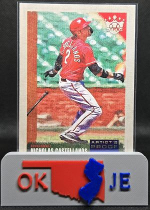 Nicholas Castellanos 2022 Diamond Kings Artist's Proof Blue No 122