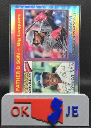 Darren Baker / Dusty Baker 2025 Heritage Chrome Refractor No 70