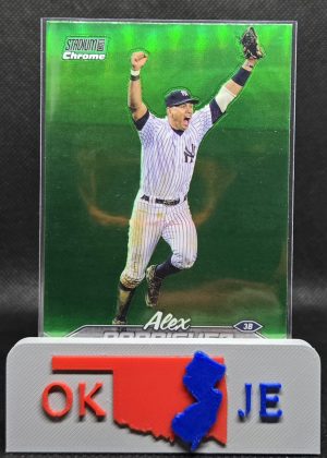 Alex Rodriguez 2024 Stadium Club Chrome Green No 229