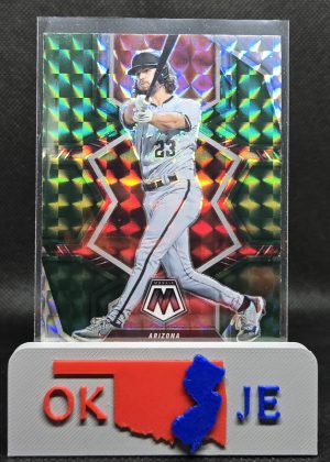 Zac Gallen 2022 Mosaic Green Prizm Mosaic No 124