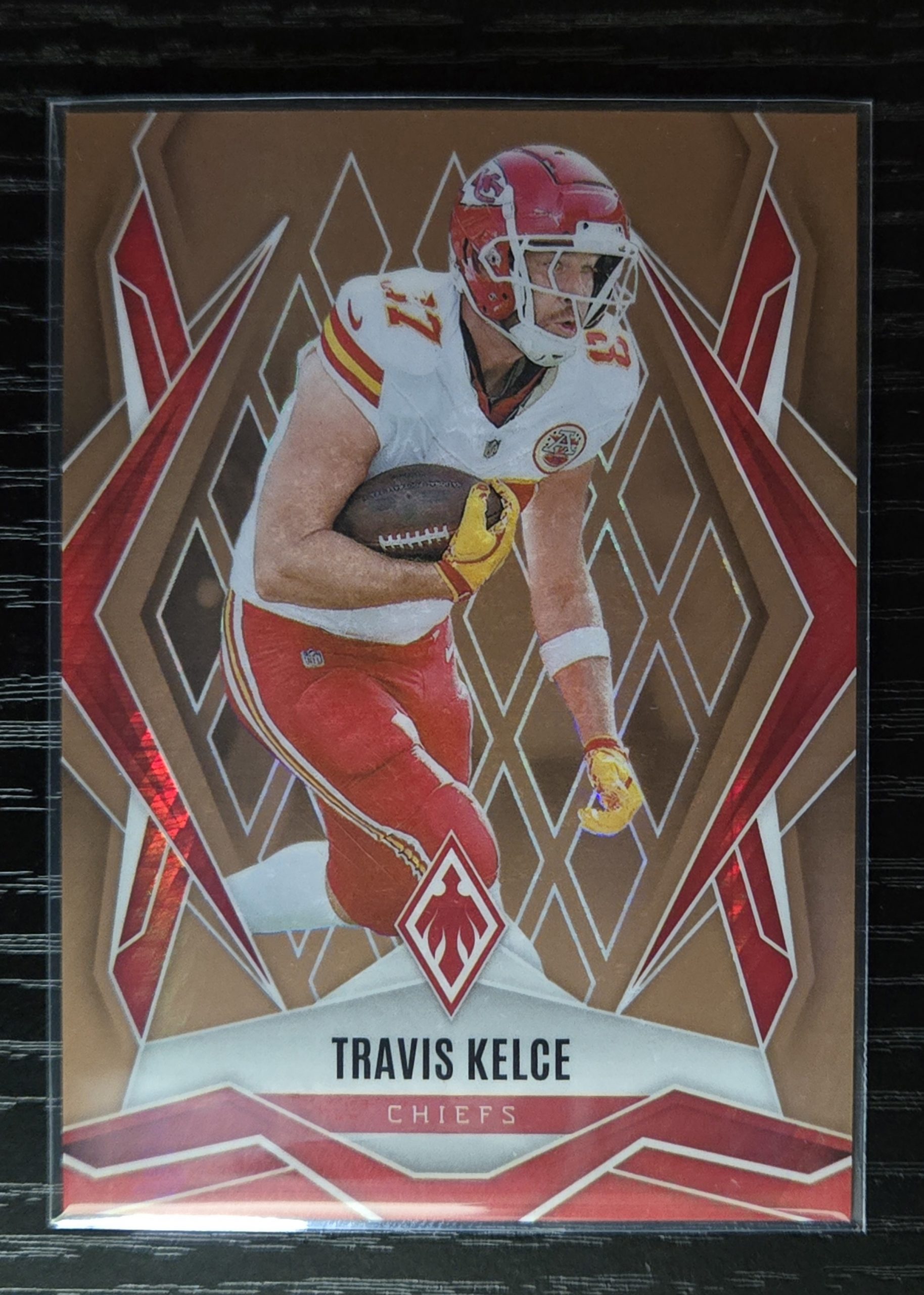 travis kelce 2025 phoenix bronze hyper # /50